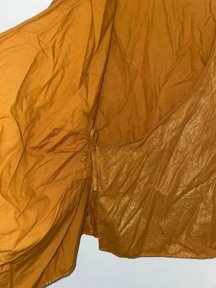 Haut moutarde Zara L - photo numéro 4