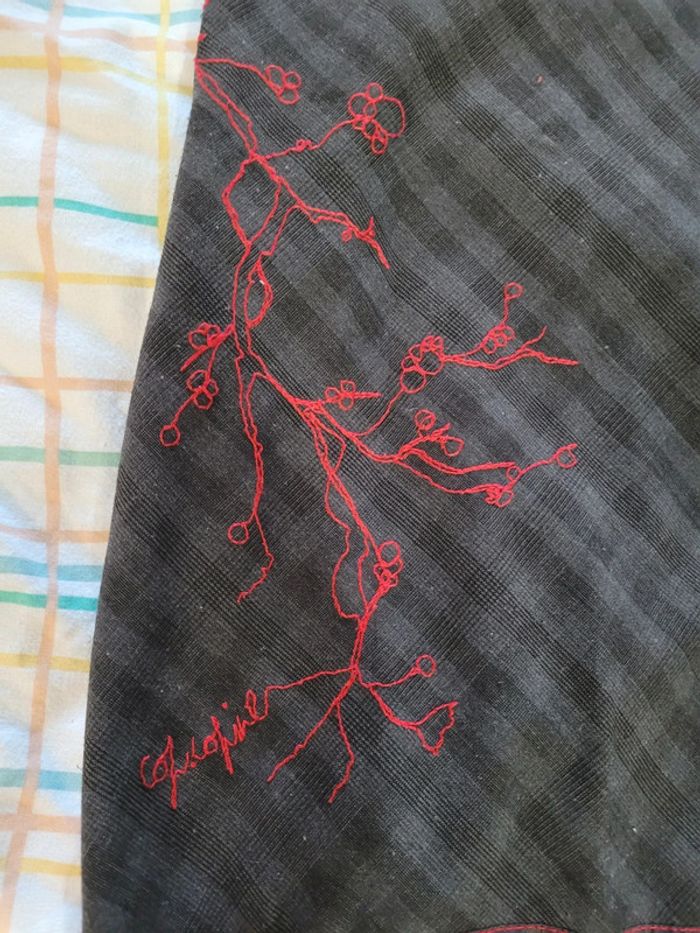 Robe cop copine, grise et marron, 42 - photo numéro 7