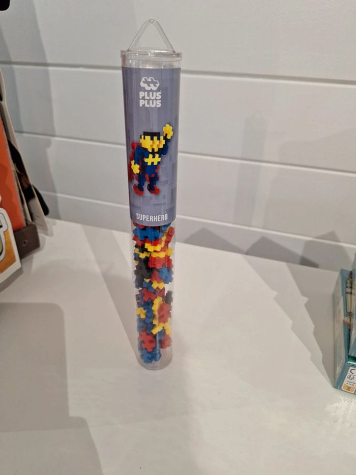 Plus-Plus Superhéros – Tube 100 pièces – Neuf - photo numéro 2