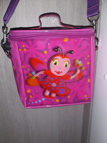 Joli Sac isotherme papillon rose pylones