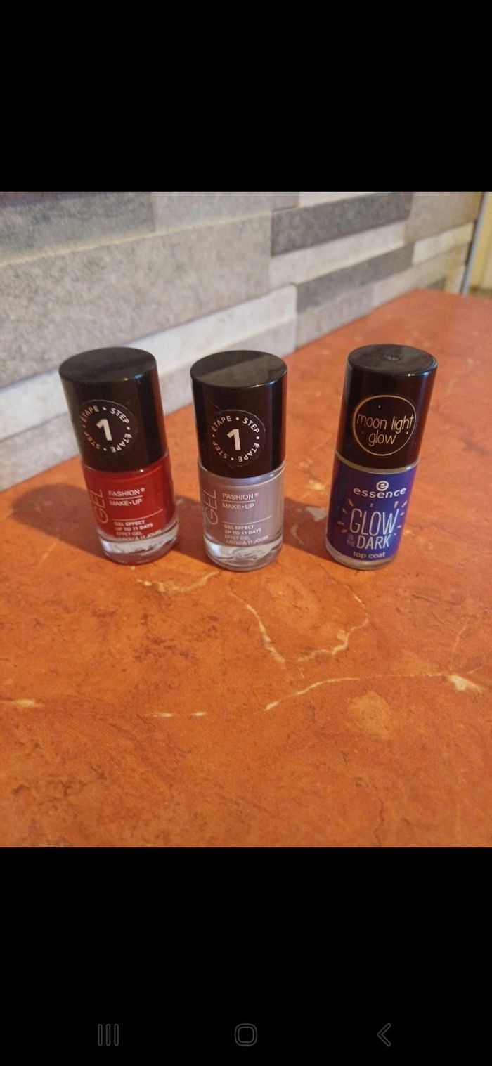 Ensemble vernis  / top coat