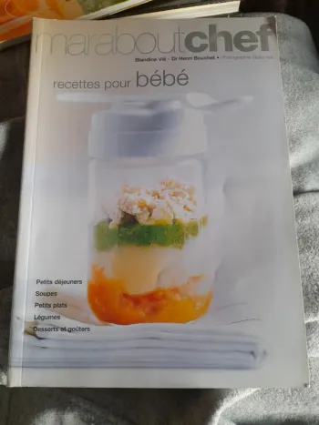 livre de recette pour bébé