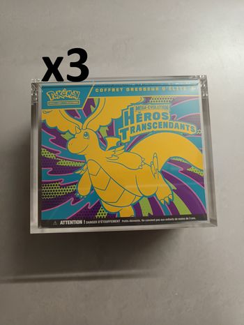 Lot x3 protections acryliques