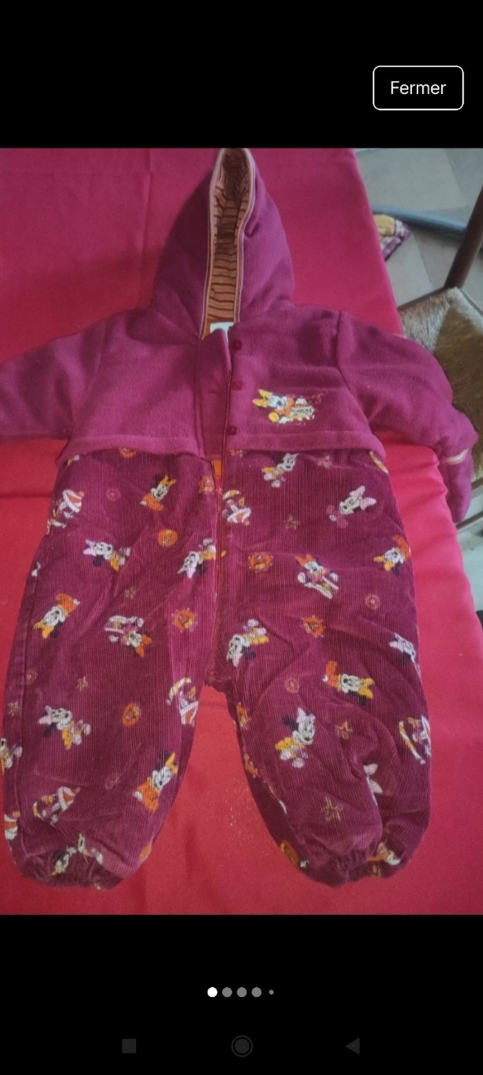 Très belle combinaison bébé v8