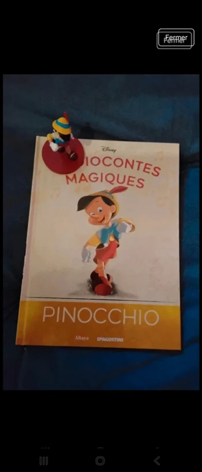 Livre+Figurine10 audioconte magique altaya deagostini disney magic audio conte compte