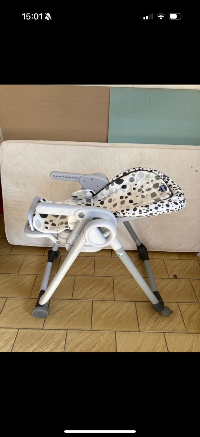 Chaise  haute chic o - photo numéro 5