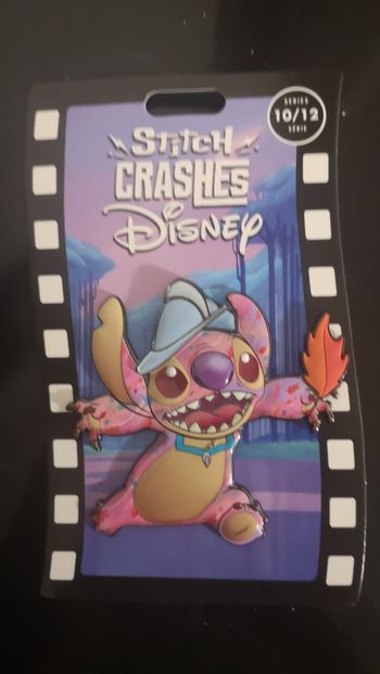 Pin's stitch crashes Pocahontas 