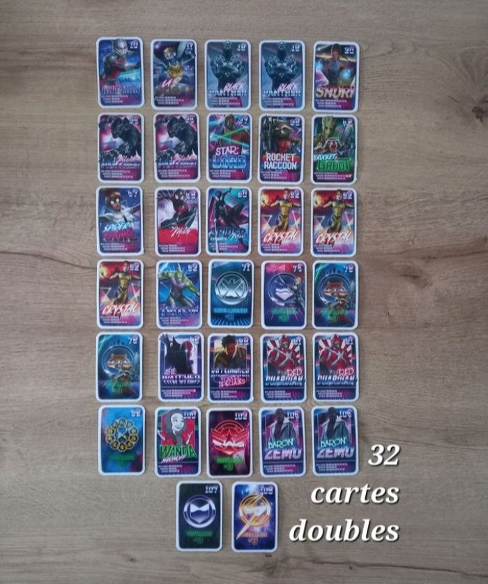 Cartes " Marvel 2021 " 64 + 32. - photo numéro 3