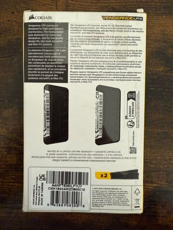 Mémoire Vengeance LPX Corsair - photo numéro 2