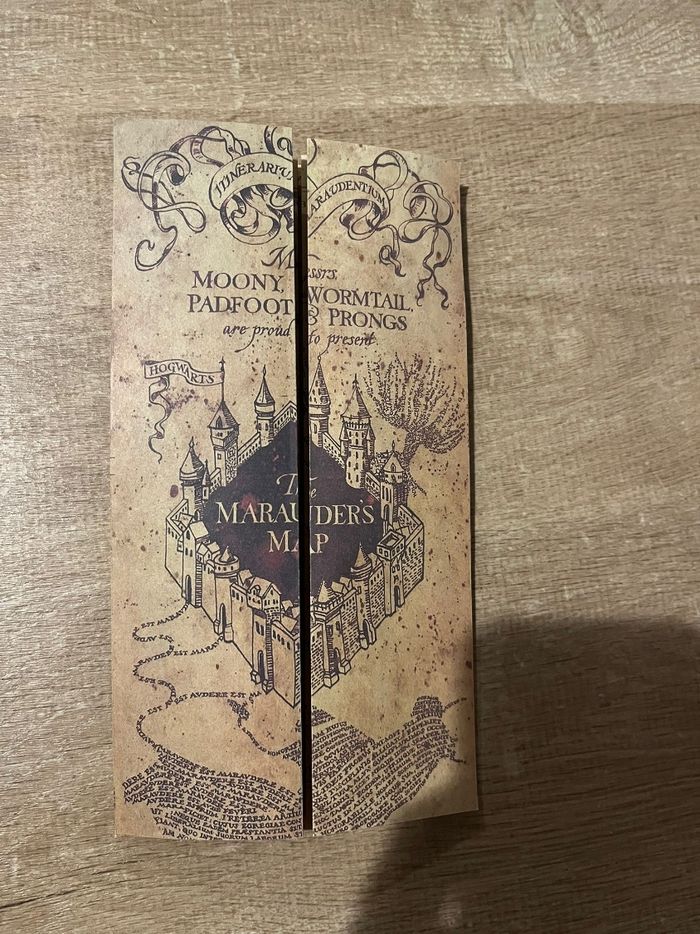 Carte Harry potter