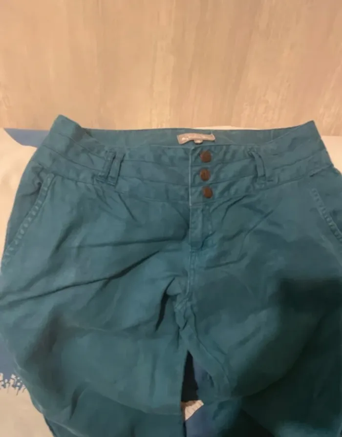 2 pantalons lin - photo numéro 2