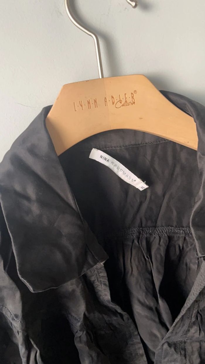 Haut Nina Kaufmann neuf avec etiquette taille xl 100% cupro. Prix boutique 59€ - photo numéro 2