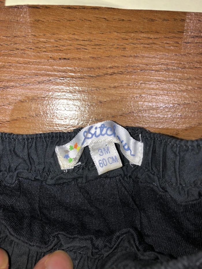 Lot de 2 pantalons bout’chou kitchoun🌺 taille 3 mois - photo numéro 3