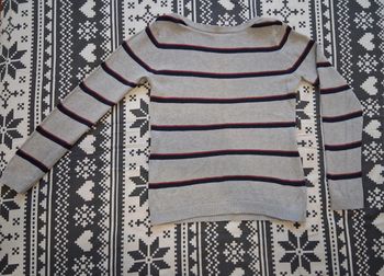 Pull femme à rayures Taille xs