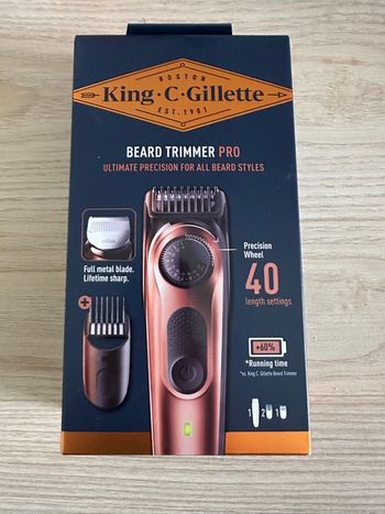 Tondeuse barbe King C Gillette Beard Trimmer Pro