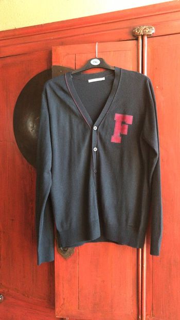 Gilet noir style collège marque 3 suisses collection