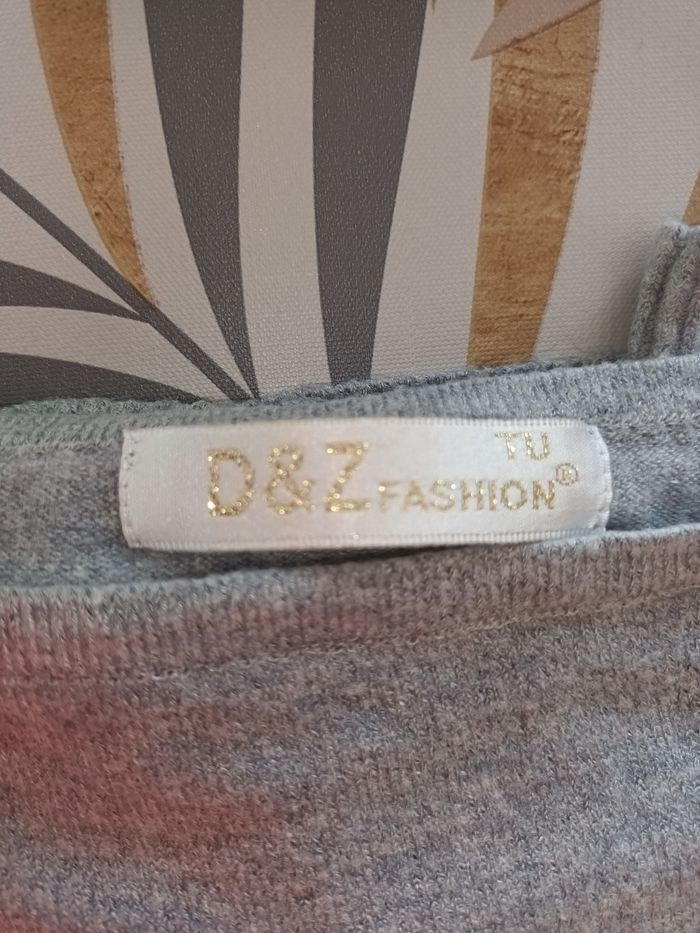 Pull femme M gris D&Z - photo numéro 6