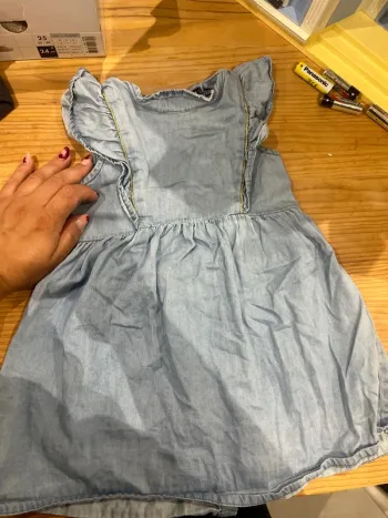 Jolie robe en jeans