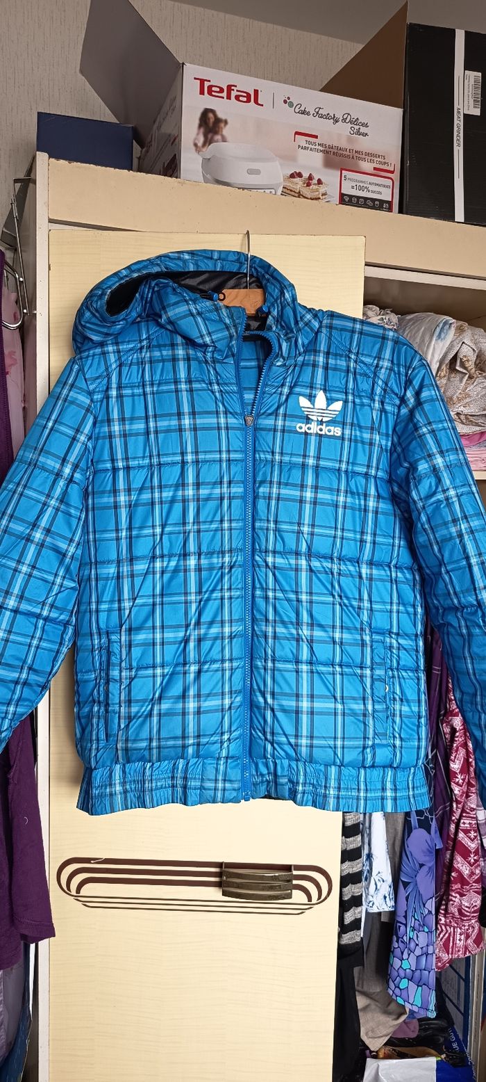 Anorak à capuche, réversible, Adidas - photo numéro 2