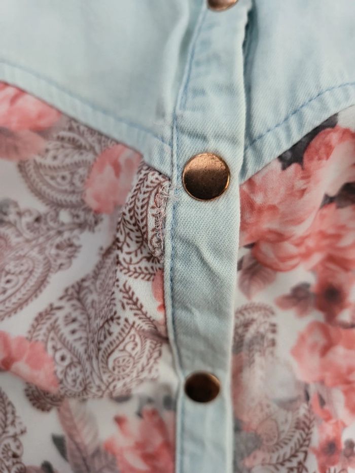 Chemisier fille 10 ans Gémo bon état - photo numéro 4