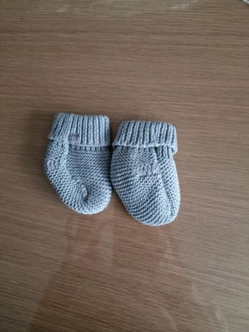 Chausson naissance tape-à-l'œil