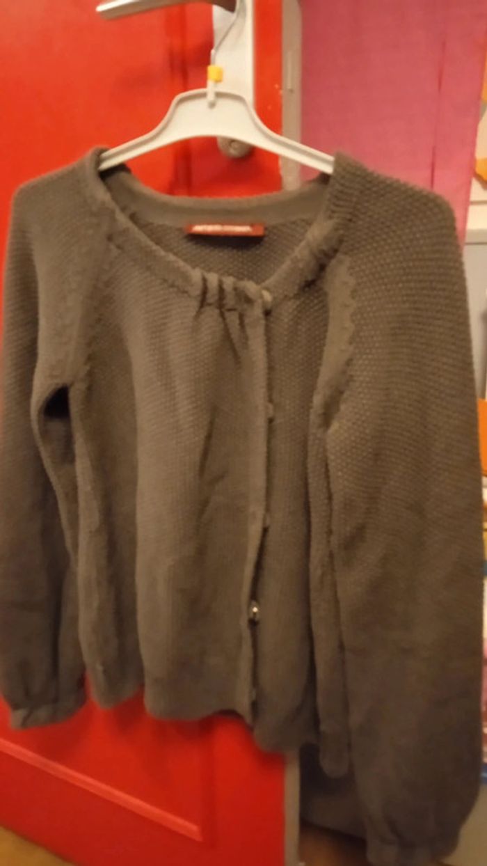 Lot 3 gilets fille manches longues - photo numéro 3