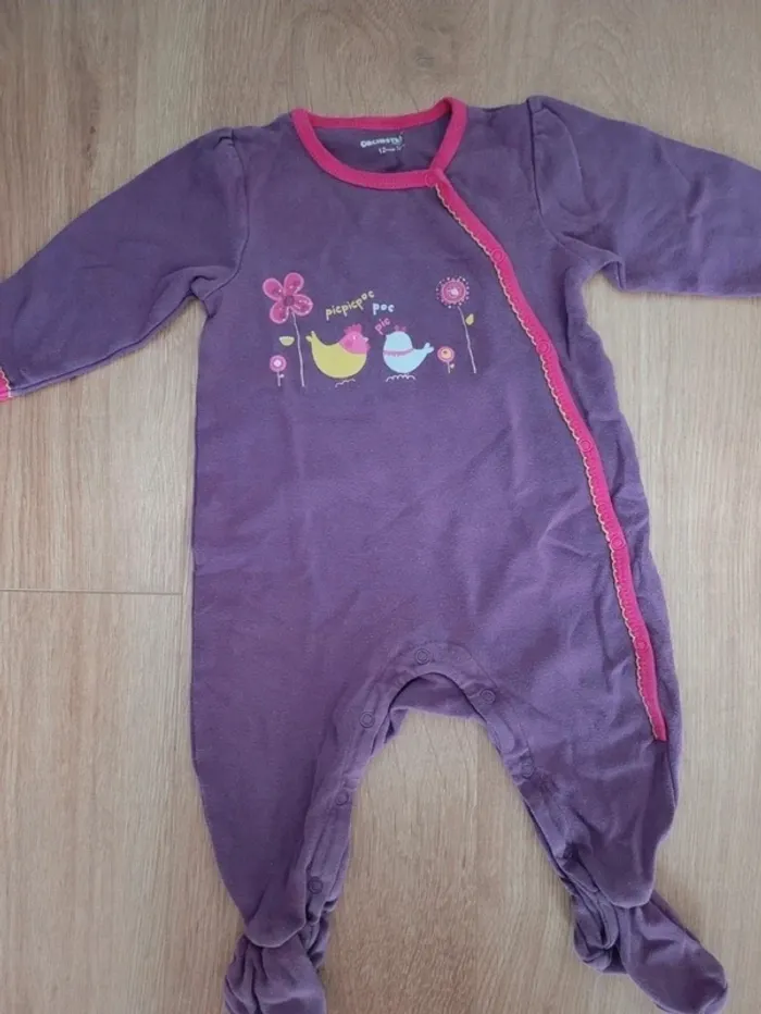 Pyjama fille Orchestra 12 mois