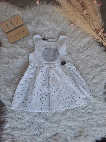 Robe petit chat kiabi 12mois