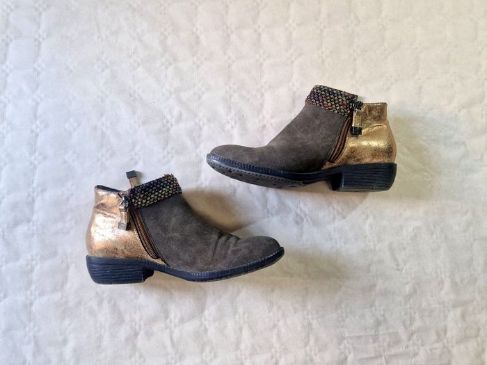 Bottines femme Lollipop  , couleur automnale , taille 36