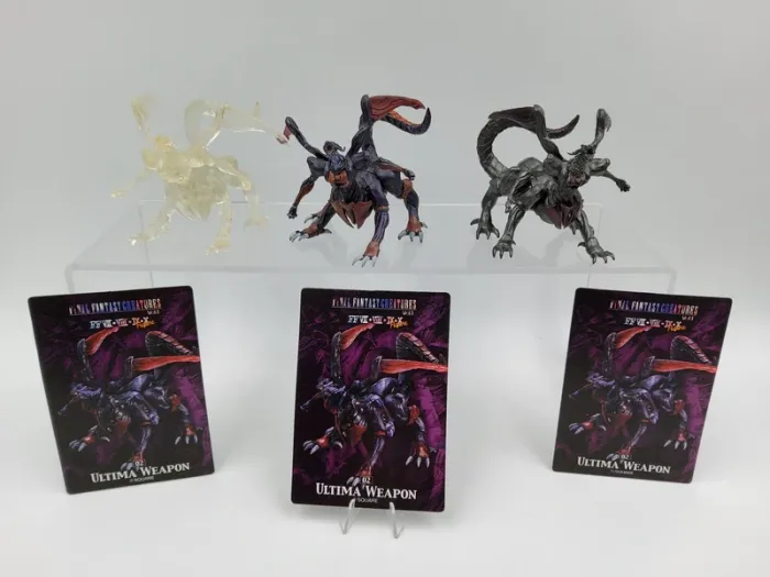 3 Figures Final Fantasy Creatures Vol.1 – Ultima Weapon Full Color & Metallic & Clear