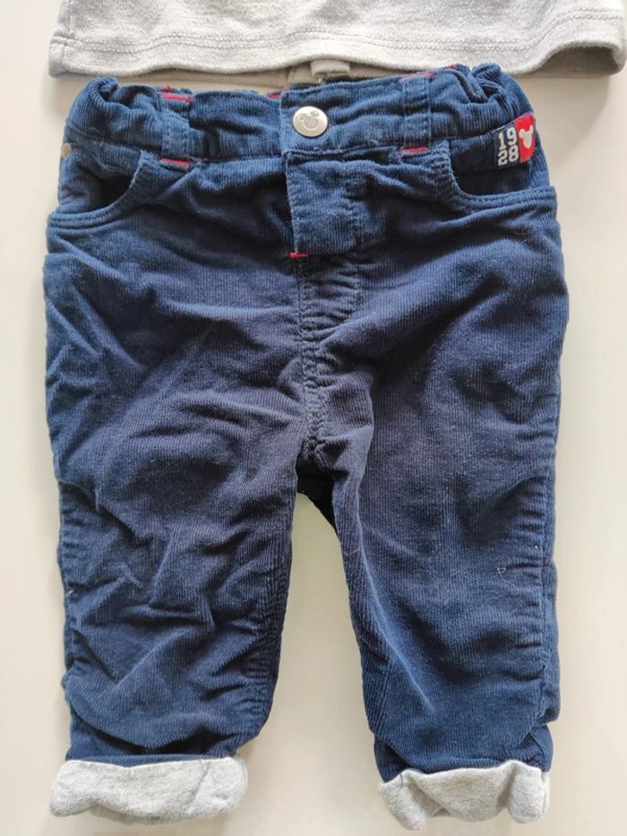 Ensemble bébé garçon Mickey Mouse 🐭 6 mois - TBE - photo numéro 4
