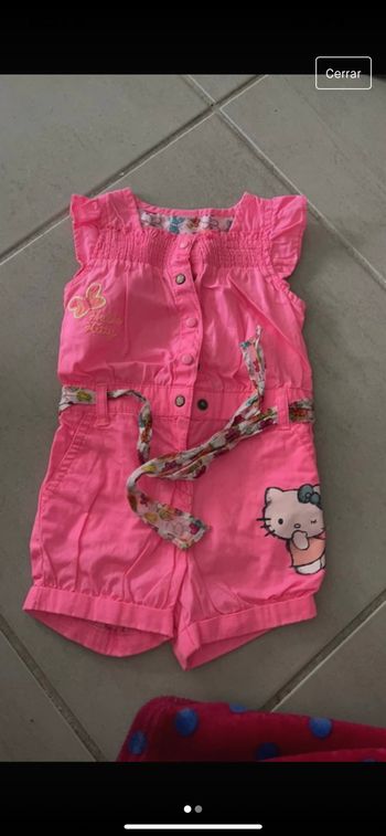 Salopette hello kitty