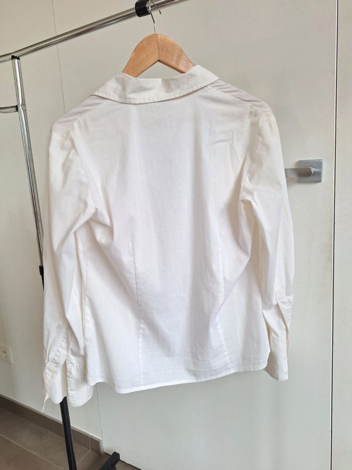 Chemise Camaïeu blanche femme 40 L - photo numéro 2
