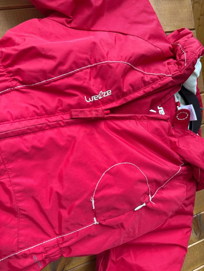 Combinaison de ski rouge une pièce - photo numéro 4