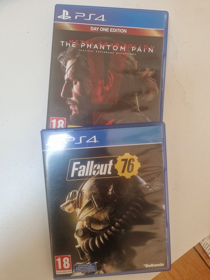 Lot de 2 jeu ps4 * - photo numéro 2