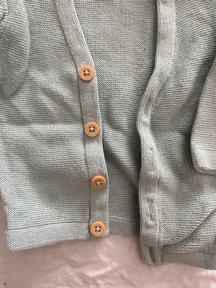 Gilet bébé 1 mois – KIABI – Édition Bio Collection - photo numéro 3