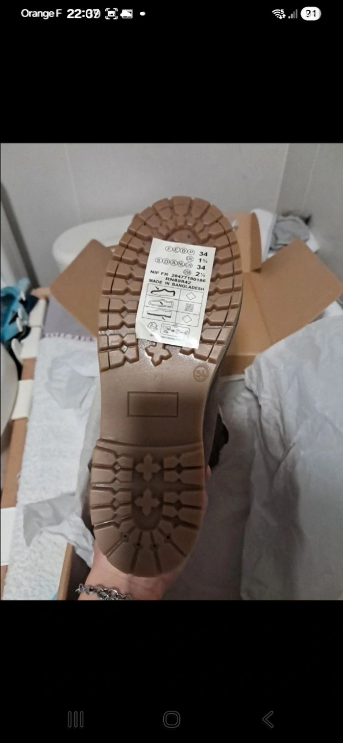 Chaussures fourrées garçon - photo numéro 4