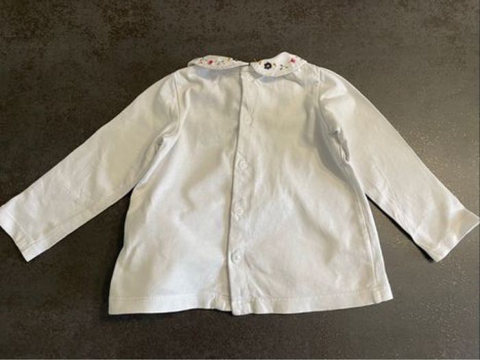 T shirt manche longue fille 9 mois - photo numéro 4