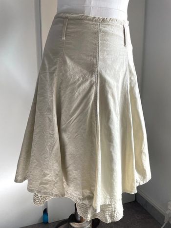 Jupe été mi longue évasée Camaïeu taille 36