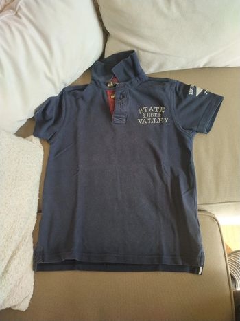 Polo bleu La Redoute