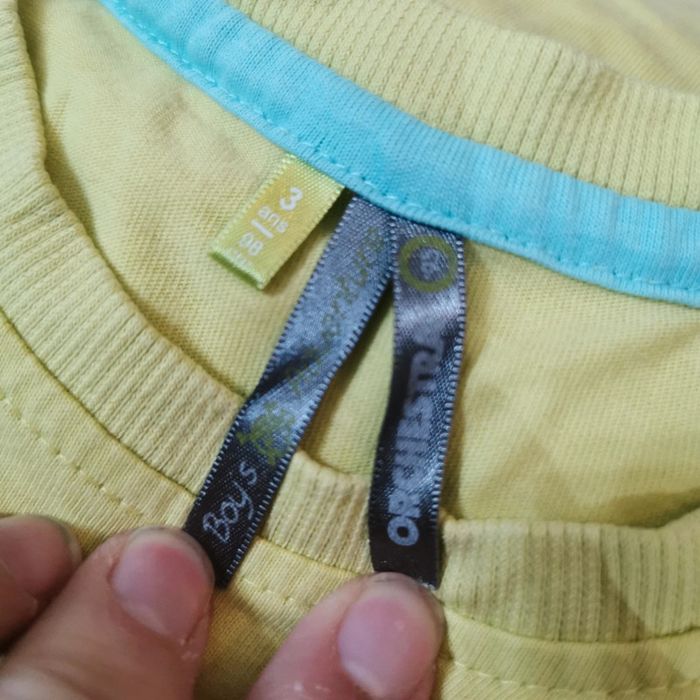 T shirt vert anis orchestra 3 ans - photo numéro 4