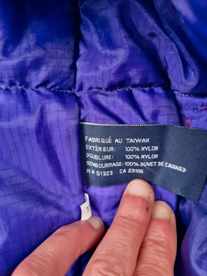 Doudoune sans manches Nautica rose – Taille L Femme (mesures en photos) - photo numéro 5