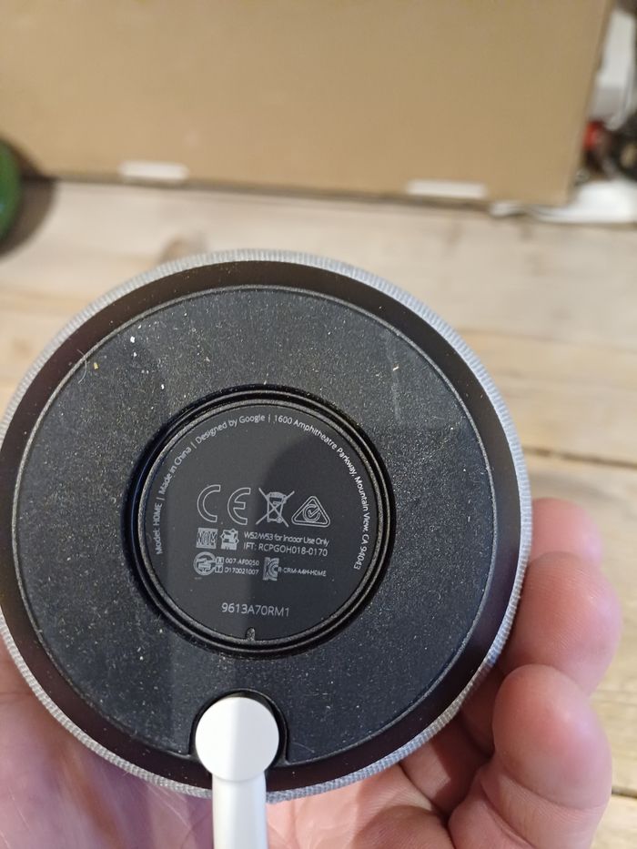Enceinte Google home - photo numéro 3