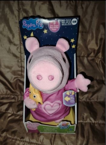 Peluche Peppa pig berceuse