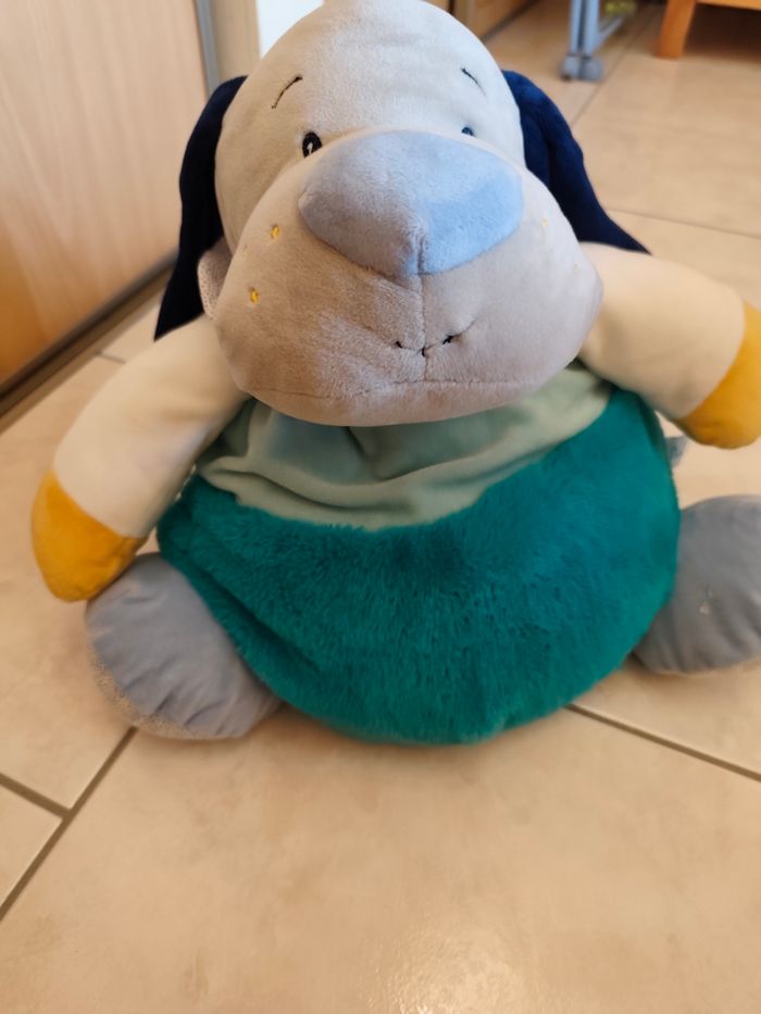 Baby Nat'Doudou range pyjama bleu - photo numéro 2