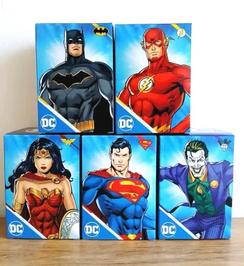 Lot DC Comics Figurines LED exclusitvité Auchan NEUF