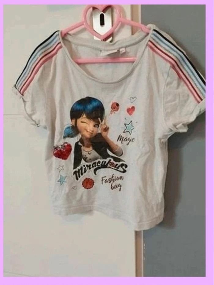 Tee shirt 8 ans Miraculous - photo numéro 2