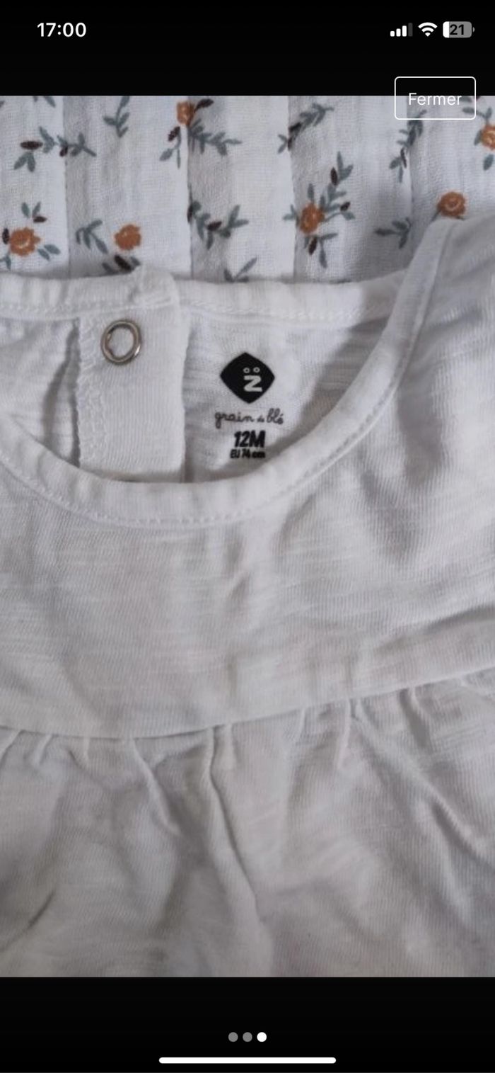 Lots de vêtement fille 12 mois - photo numéro 6