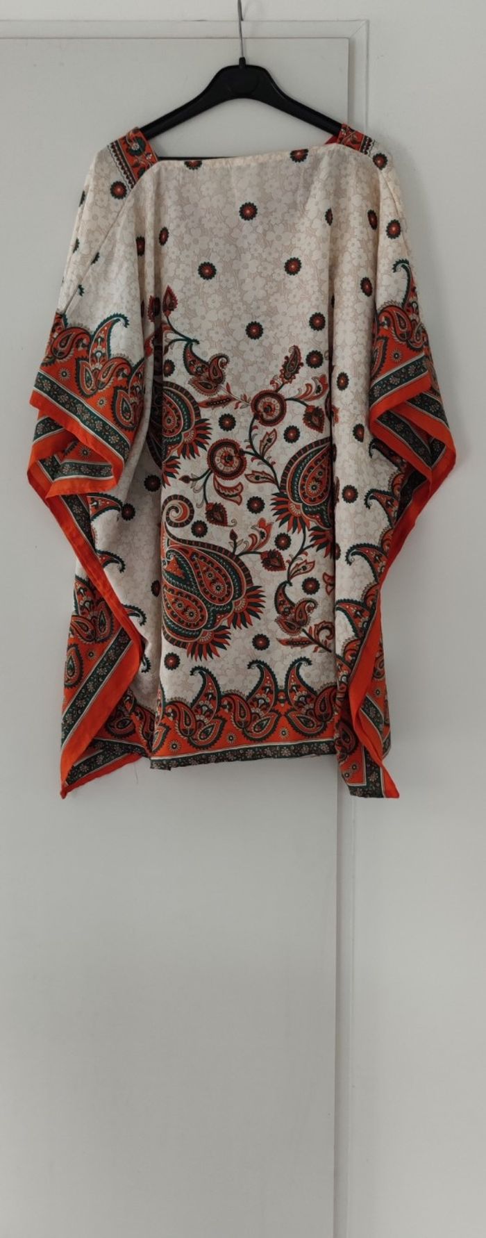 Tunique beige orange pour femme taille 50 sans marque - photo numéro 7