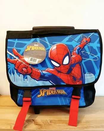 Marvel Spiderman Cartable à roulettes 35x40cm